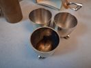 Diverse. Bl.a malm, nysilver m.m.