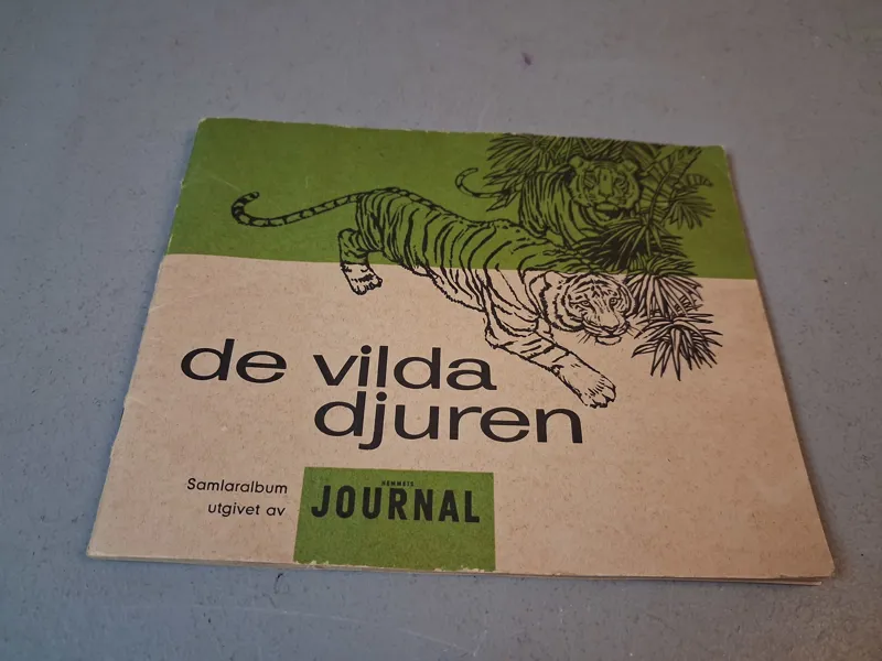 De vilda djuren, samlaralbum, Hemmets Journal.