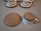 6 Kaffekoppar & 6 fat Selsbo 212.