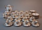 Kaffeservis, Tyskland/Tjeckoslovakien, 39 delar, B&N Dekoreret i Danmark.