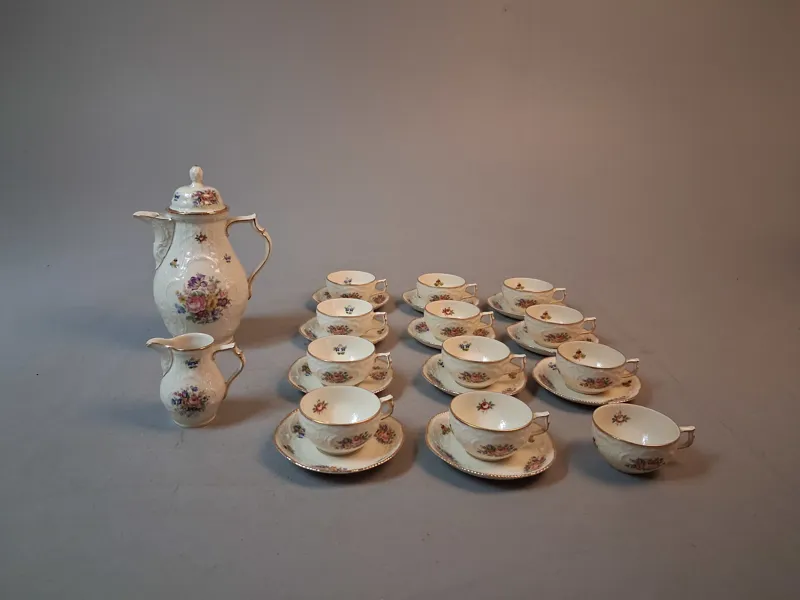 Kaffeservis delar. Rosenthal. Sanssouci.