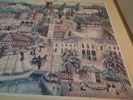 Alma Hansson, "Helsingborg in Muse", Grafiskt blad. Signerad.