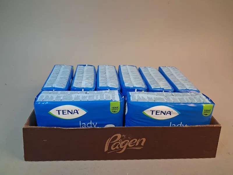 Tena Lady. Dry fast core. Normal. 8fp x30.