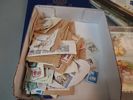 FDC, stämplade frimärken, Vykort, Postogram.