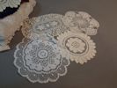 Diverse textil. Mestadels virkat.