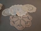 Diverse textil. Mestadels virkat.