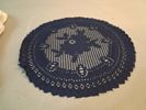 Diverse textil. Mestadels virkat.