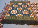 Diverse broderat/handarbeten.