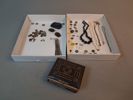 Diverse Bijouterier, mynt, pins m.m.