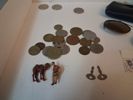 Diverse Bijouterier, mynt, pins m.m.