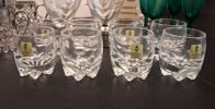 Diverse spritglas. Bl.a Duka, Ivetry di Fidenze m.m.
