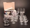 Diverse spritglas. Bl.a Luminarc, Nils Johan m.m.