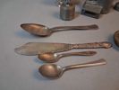 Diverse. Bl.a tenn, nysilver m.m.