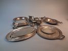 Diverse. Mestadels nysilver.