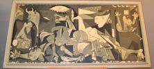 PAPLO PICASSO. Tryck efter "Guernica", 1957.