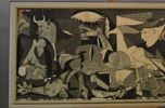 PAPLO PICASSO. Tryck efter "Guernica", 1957.