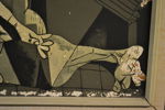 PAPLO PICASSO. Tryck efter "Guernica", 1957.