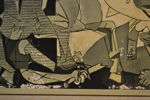 PAPLO PICASSO. Tryck efter "Guernica", 1957.