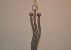 Taklampa. Metall & glas. C.M.R.