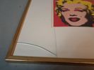 ANDY WARHOL. Offsettryck, "Marilyn Monroe", signerad.