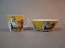 Frukost skål & mugg, Mumin. Arabia Finland.