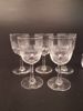 5 Starkvinsglas & 4 Punsch muggar. "Juno", Kosta Boda.