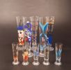 RITZENHOFF. 5 Ölglas & 5 snapsglas.