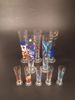 RITZENHOFF. 5 Ölglas & 5 snapsglas.