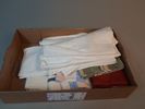 Diverse textil. Bl.a dukar.