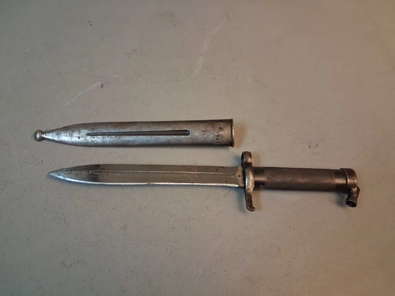 Bajonett M 1896 (Avsedd för Mauser-gevär. Norrbottens regemente.