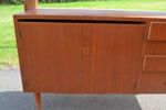 Bokhylla. Teak, 1950/60-talet, 2 delat, renoveringsobjekt.