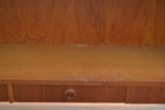 Bokhylla. Teak, 1950/60-talet, 2 delat, renoveringsobjekt.