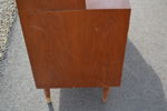 Bokhylla. Teak, 1950/60-talet, 2 delat, renoveringsobjekt.