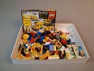 Diverse Lego, tomlåda technic 8020 & beskrivningar.