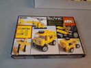 Diverse Lego, tomlåda technic 8020 & beskrivningar.