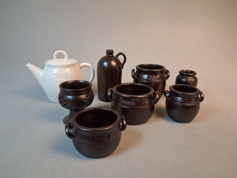 Diverse Höganäs keramik.