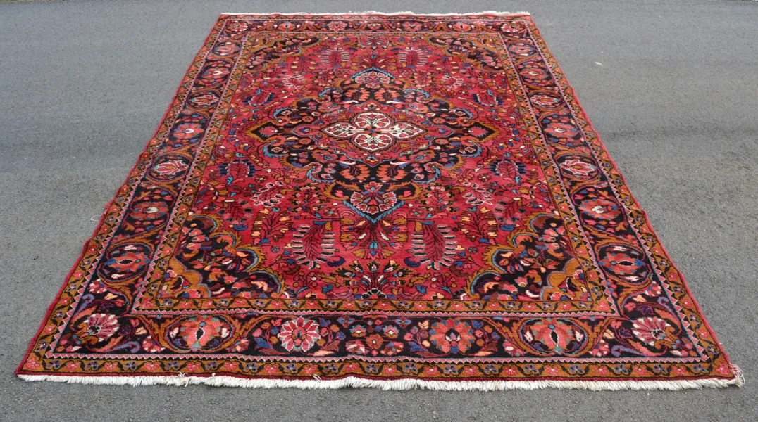 Matta. Handknuten, Lilian/Keshan, Iran.