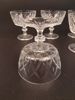 7 glas på fot. Dessertglas/Champagneglas.