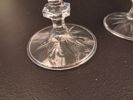 7 glas på fot. Dessertglas/Champagneglas.