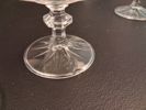 7 glas på fot. Dessertglas/Champagneglas.
