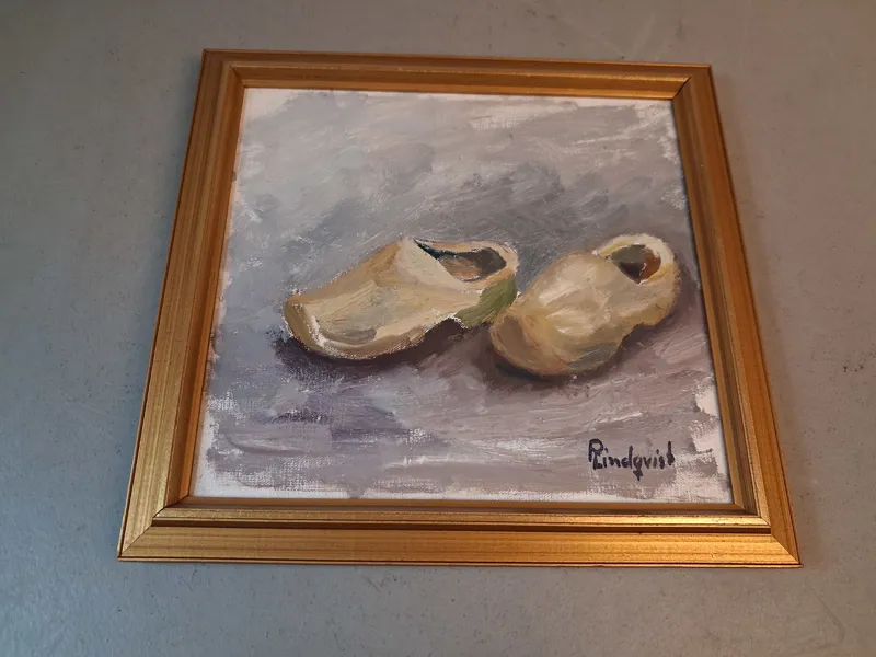 RAGNAR LINDQVIST. Tillskriven, Olja på duk, signerad R.Lindqvist.
