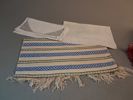Diverse textil. Bl.a dukar.