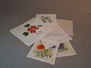 Diverse textil. Bl.a dukar.