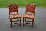 2 Stolar. Barockstil, 1900-talet.