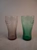 Diverse glas. Bl.a Coca Cola. Pocahontas m.m.