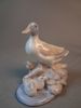 Diverse figuriner. Bl.a Miniatyr av Laholms rådhus, Ahla.