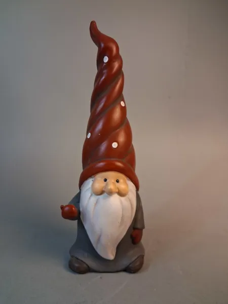 Stor tomte. Keramik.