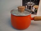 Skärmaskin, Fondue set, lerkruka.