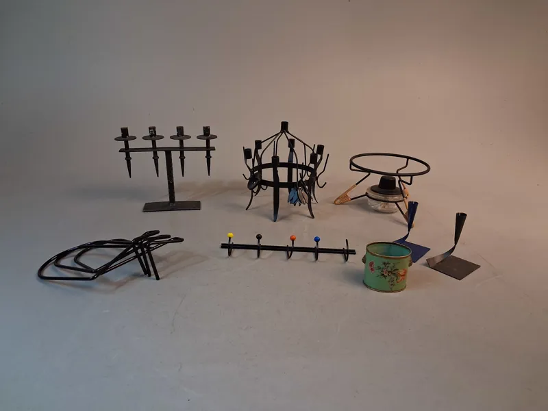 Diverse metallföremål.