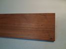 Vägghylla, Teak/mässing, 1950/60-talet.